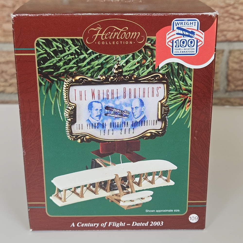 Heirloom Collection Wright Brothers Holiday Ornament